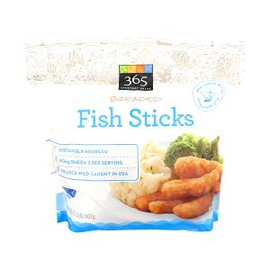 3 sticks (81 g) Lightly Breaded Fish Sticks