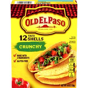 3 taco shells (32 g) Taco Shells