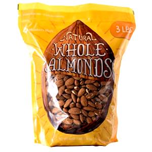 3 tbsp (1 oz) Natural Whole Almonds