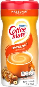 3 tsp Hazelnut Coffee Creamer