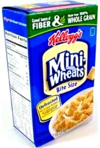 30 biscuits (59 g) Mini-Wheats Unfrosted Bite Size