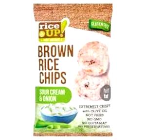 30 chips (30 g) Multi-Grain Brown Rice Chips Sour Cream & Scallion