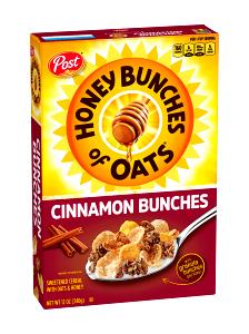 30 Grams Honey Bunches Of Oats With Cinnamon Clusters