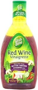 30 Ml Salad Dressing, Red Wine Vinaigrette, Fat Free