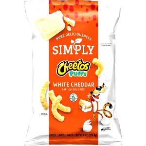 32 pieces (28 g) Natural White Cheddar Puffs