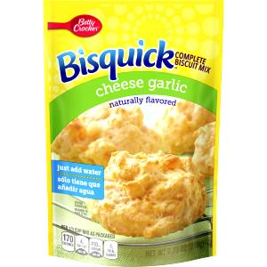 37 Grams Bisquick Baking Mix Complete, Cheese-Garlic Biscuits