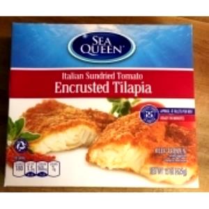 3.75 oz (105 g) Italian Sundried Tomato Encrusted Tilapia