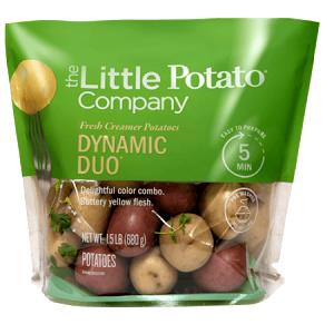 4-5 potatoes (110 g) Dynamic Duo Fresh Creamer Potatoes