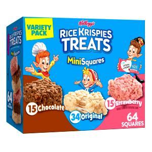 4 Bars Rice Krispies Treats, Mini-Squares