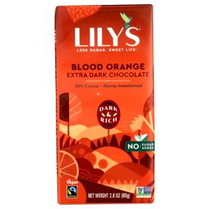 4 blocks (40 g) Dark Chocolate Blood Orange