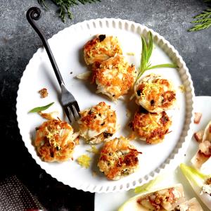 4 cakes Mini Crab Cakes