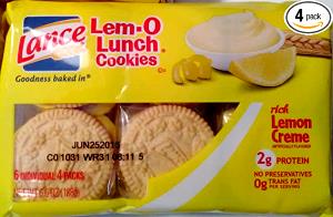 4 cookies (30 g) Lemon Flavored Cookies