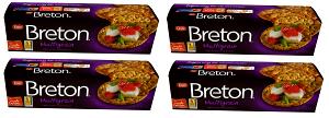 4 crackers (18 g) Breton Multigrain Crackers