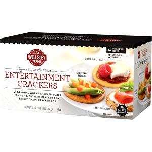 4 crackers (30 g) Multigrain Entertainers Crackers