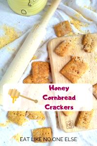 4 Crackers Corn Bread Cracker, Honey