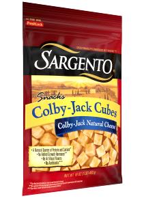 4 cubes (1 oz) Colby Jack Cheese Cubes