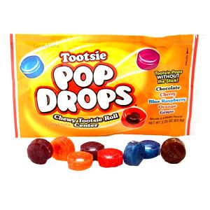 4 drops (16 g) Tootsie Pop Drops