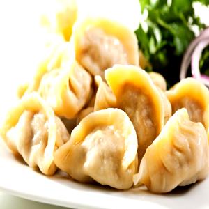 4 dumplings (136 g) Handmade Asian Style Shrimp Dumplings