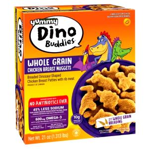 4 nuggets (79 g) Whole Grain Dino Nuggets