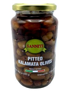 4 olives (15 g) Organic Kalamata Pitted Olives