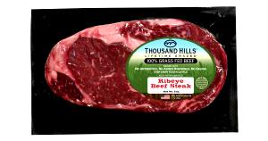 4 oz (112 g) 100% Grass Fed Beef Ribeye Steak