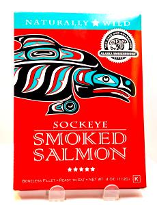 4 oz (112 g) Alaska Sockeye Salmon