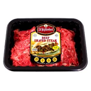 4 oz (112 g) All Natural Shaved Beef Steak