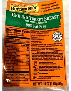 4 oz (112 g) Butcher Shop Ground Turkey