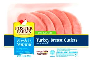 4 oz (112 g) Fresh Turkey Breast Cutlets