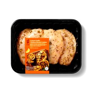 4 oz (112 g) Lemon Garlic Chicken Breast Cutlets