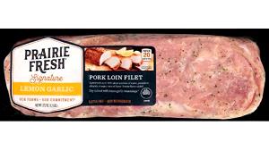 4 oz (112 g) Pork Loin Filet Lemon Garlic