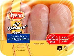 4 oz (112 g) Smokey Steakhouse Seasoned Boneless Skinless Chicken Breasts