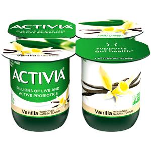 4 oz (113 g) Active Low Fat Yogurt Vanilla