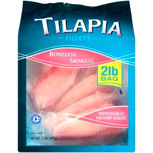 4 oz (113 g) Boneless Tilapia Fillets