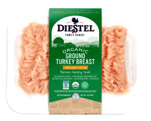 4 oz (113 g) Organic Ground Turkey 99% Lean