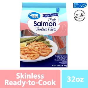 4 oz (113 g) Pink Salmon Fillets