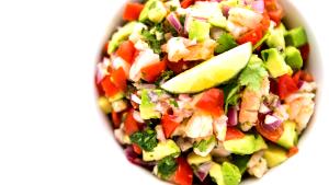 4 oz (113 g) Shrimp Ceviche Salsa Fresca