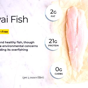 4 oz (113 g) Swai Fillets