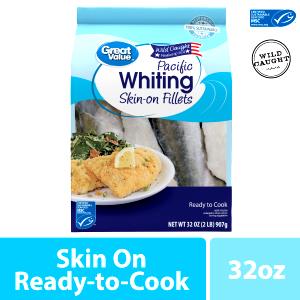 4 oz (113 g) Whiting Fillets