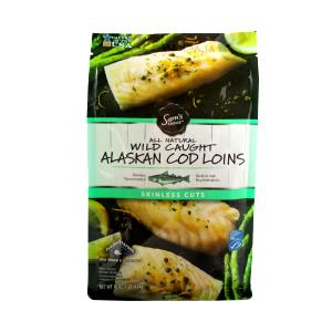 4 oz (113 g) Wild Caught Alaskan Cod