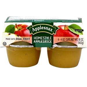 4 oz Homestyle Applesauce