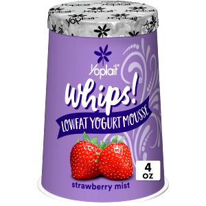 4 Oz Yogurt, Whips, Fruit Flavors