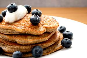 4 pancakes Buckwheat Pancakes