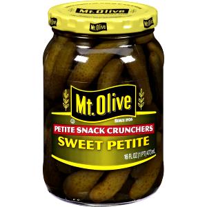 4 pickles (1 oz) Whole Sweet Petites Pickles