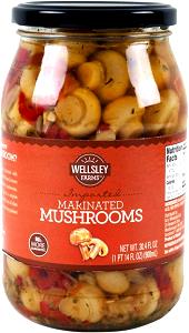 4 pieces (30 g) Whole Marinated Mushrooms