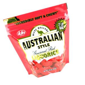 4 pieces (38 g) Australian Style Gourmet Red Licorice