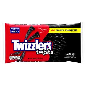 4 pieces (45 g) Licorice Twists