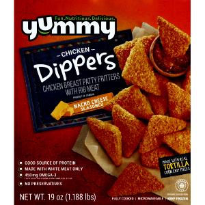 4 pieces (77 g) Chicken Dippers Nacho Cheese