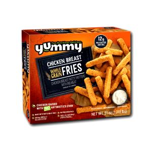 4 pieces (80 g) Whole Grain Chicken Breast Fries