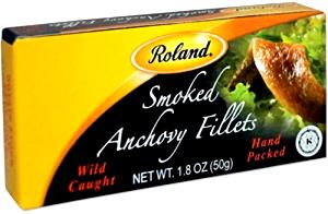 4 Pieces Anchovy Fillets, Smoked